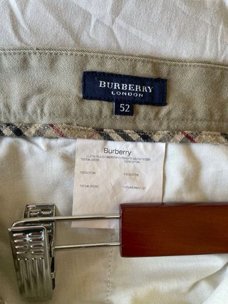 Pantalón beige hombre BURBERRY Talla 52