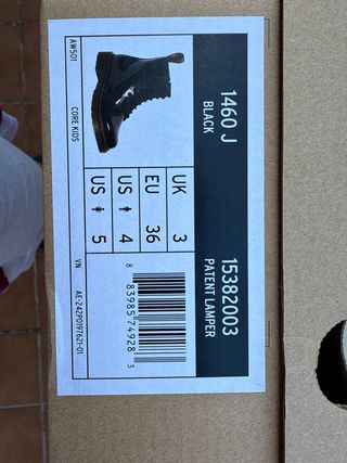 Dr Martins botas charol. air wair
