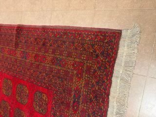 Alfombra roja lana - 2x3m