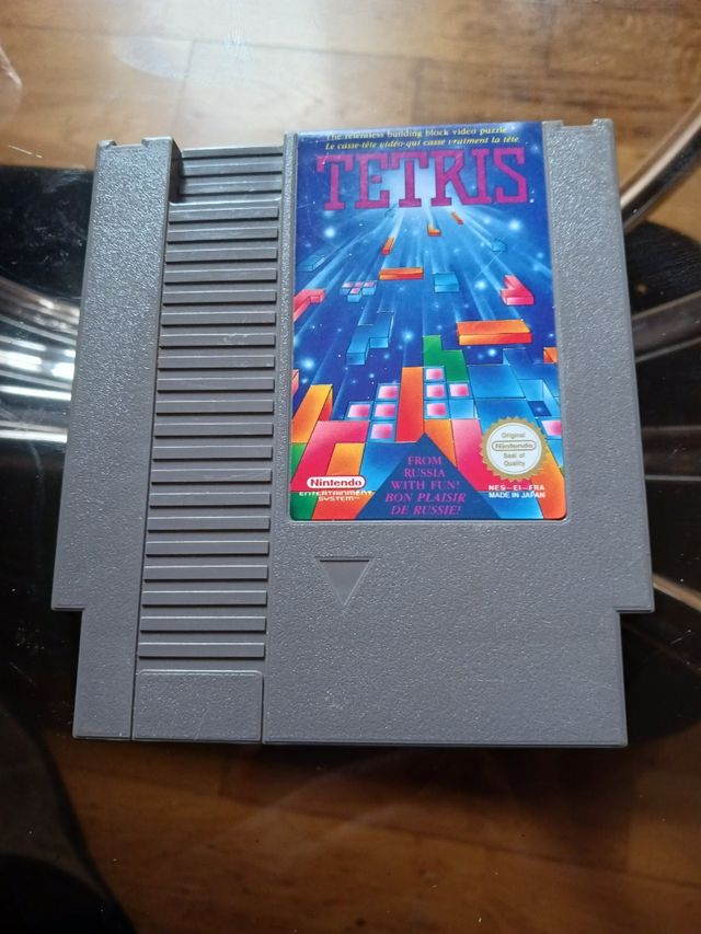Gioco tetris per Nintendo nes