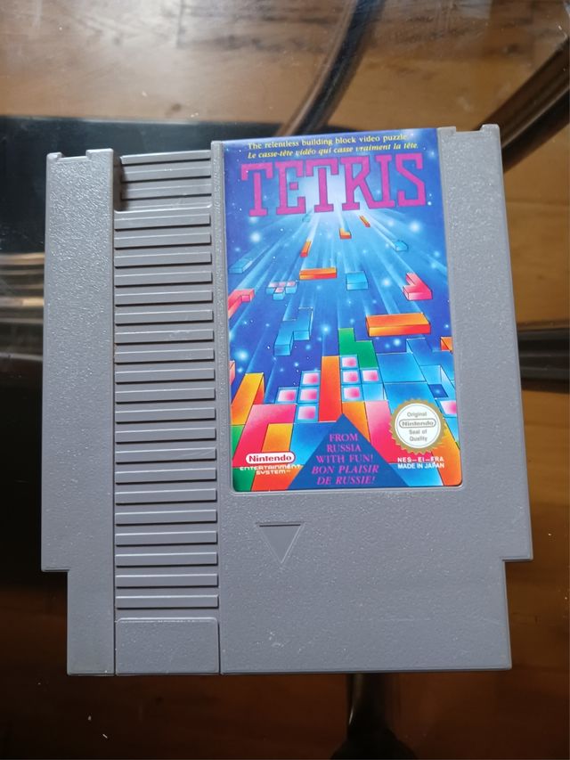 Gioco tetris per Nintendo nes