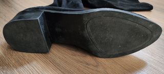 Botas altas negras mujer Stradivarius 