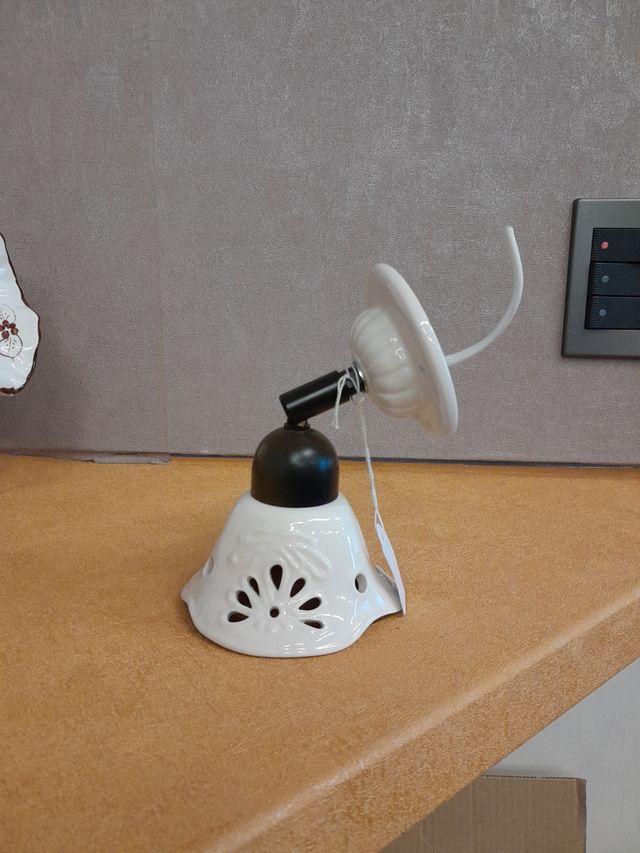 Faretto Ceramica Bianco - Orientabile