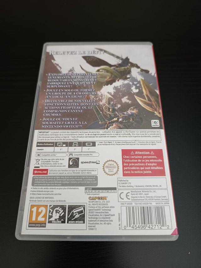 Monster Hunter Rise - Switch