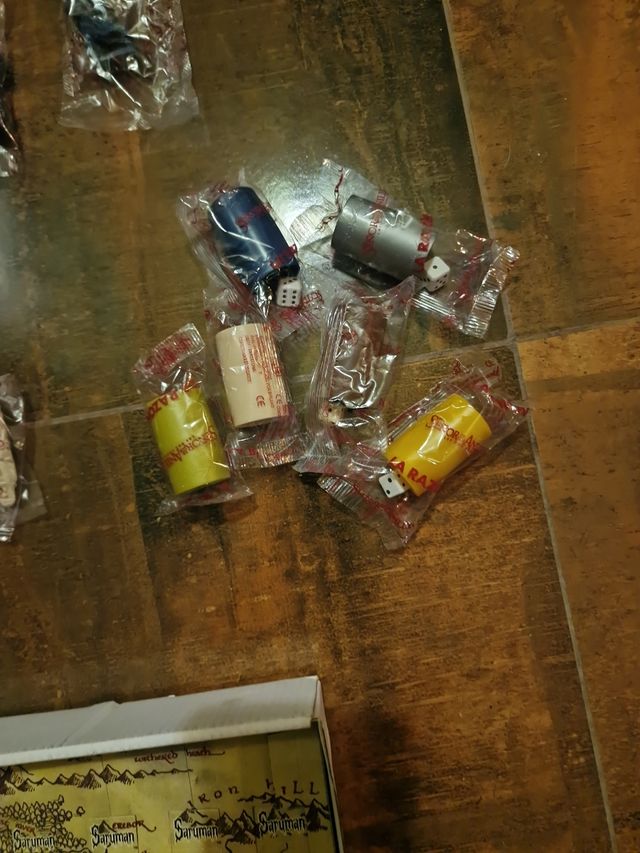 Parchis el Señor de los anillos .