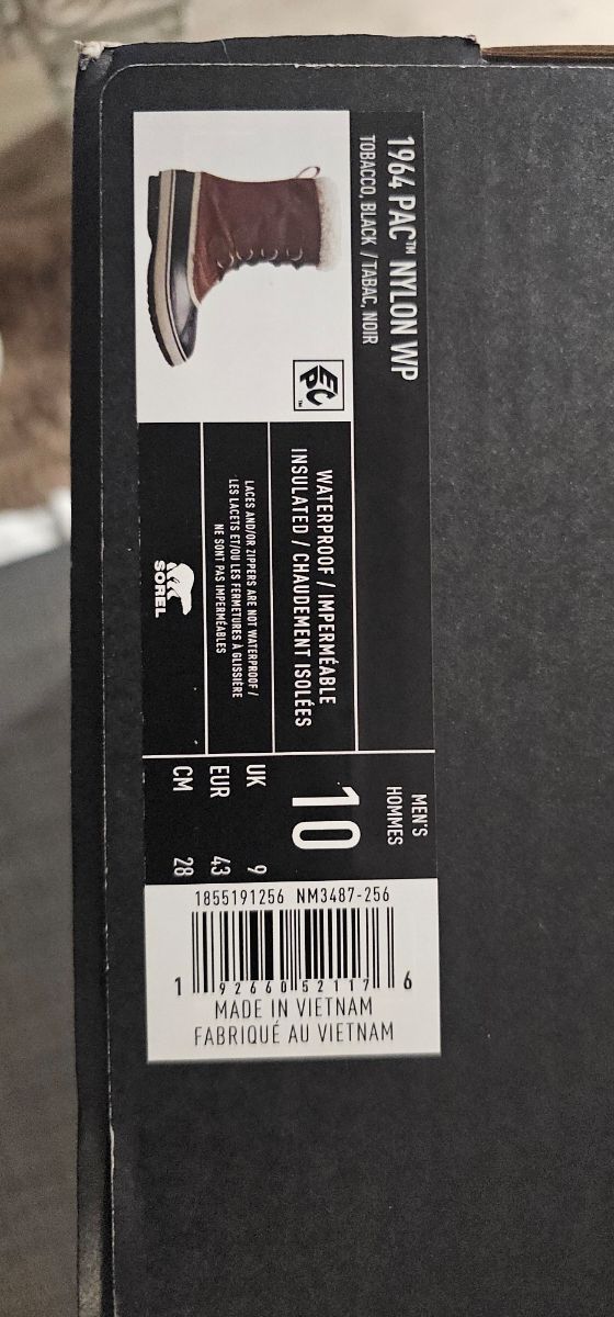 Botas Sorel 43 Nieve