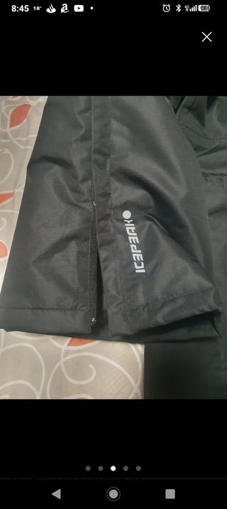 Pantalón de esquí negro Icepeak talla M