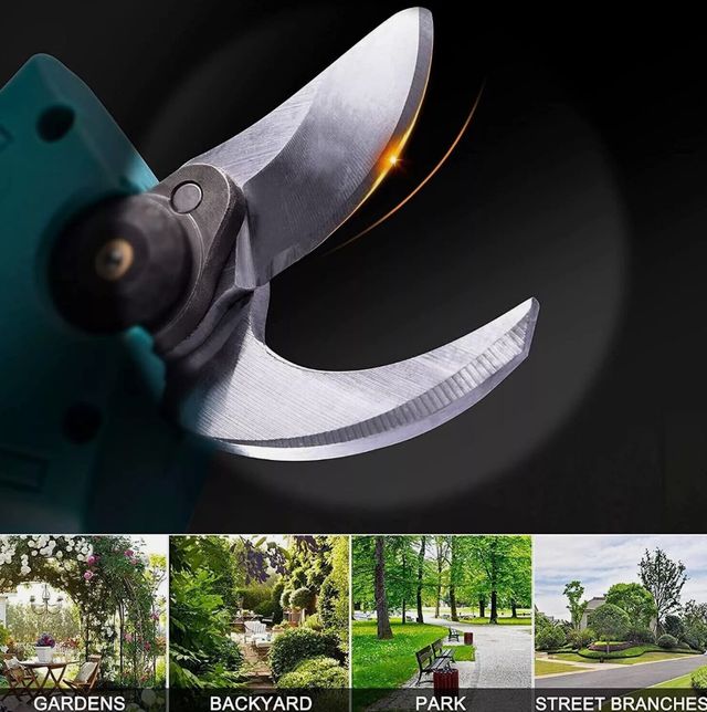 Forbice Elettrica con 2 Batteria Giardinaggio