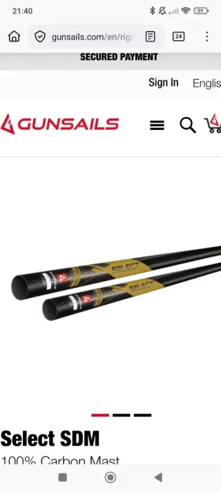 Weone we foil race 88+  Race foil +8.4 gun + 490