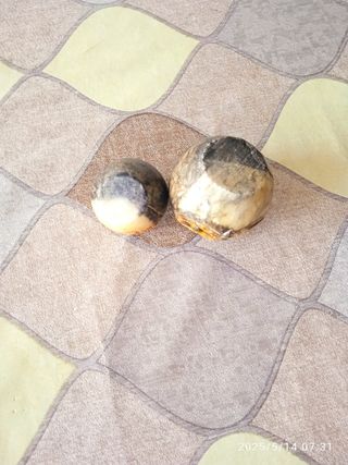 2 Gufi in Alabastro - Fermacarte