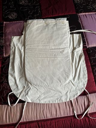 Saco capazo bebé, color beige.