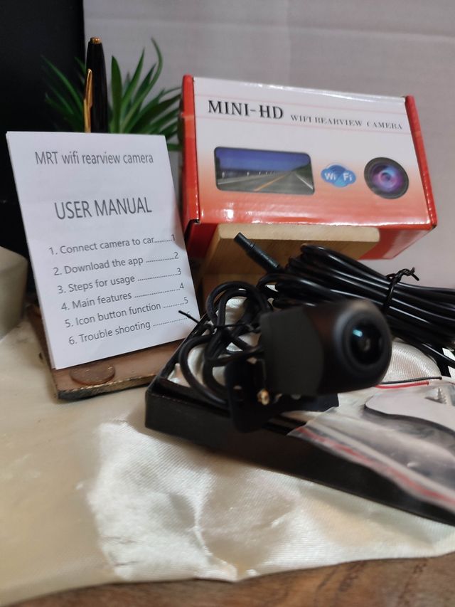 Mini cámara trasera WiFi HD 175° NUEVO