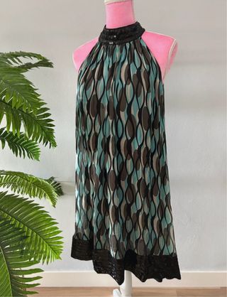 Vestido Zara mujer lentejuelas - talla L