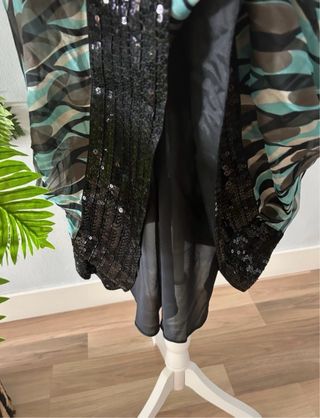 Vestido Zara mujer lentejuelas - talla L