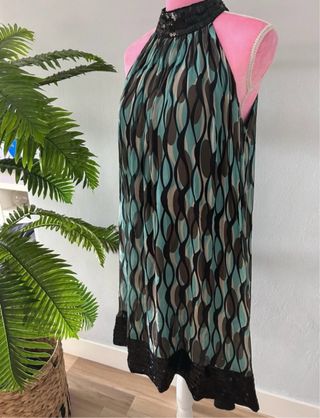 Vestido Zara mujer lentejuelas - talla L