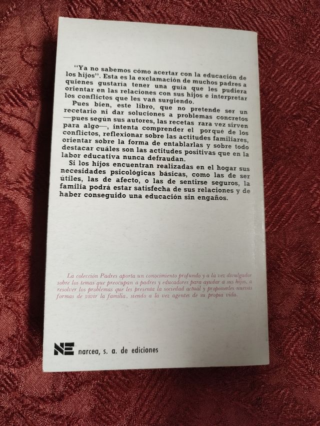 ÚLTIMOS DIAS Libro. Educar para no defraudar.