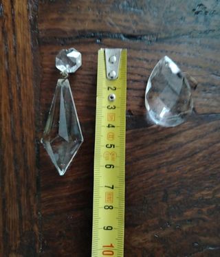 Lotto di gocce di cristallo