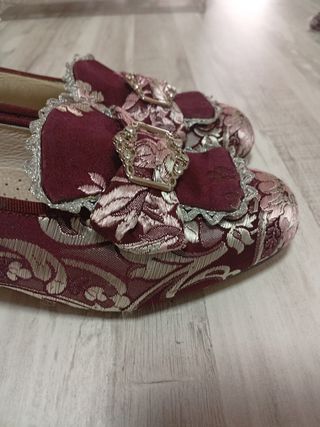 Zapatos Fallera rojos talla 36
