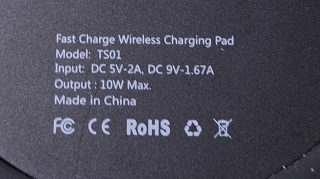 Cargador Inalámbrico Rápido iQ