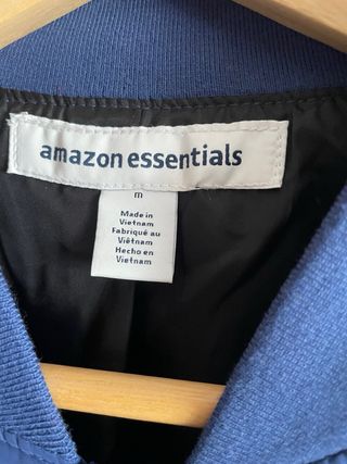 Cazadora bomber azul Amazon talla M