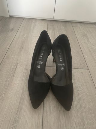 Tacones negros Mary Paz - Talla 38