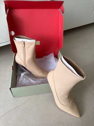 Botines PIEL  NUEVOS beige TED BAKER LONDON 