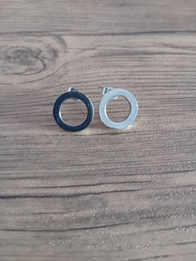 Pendientes aro acero inoxidable