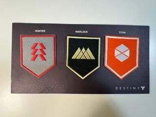 Toppe ricamate Destiny Lootcrate