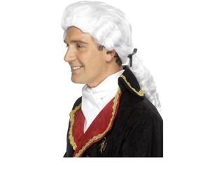 Pelucas hombre  Smiffys: Blancas y Negra