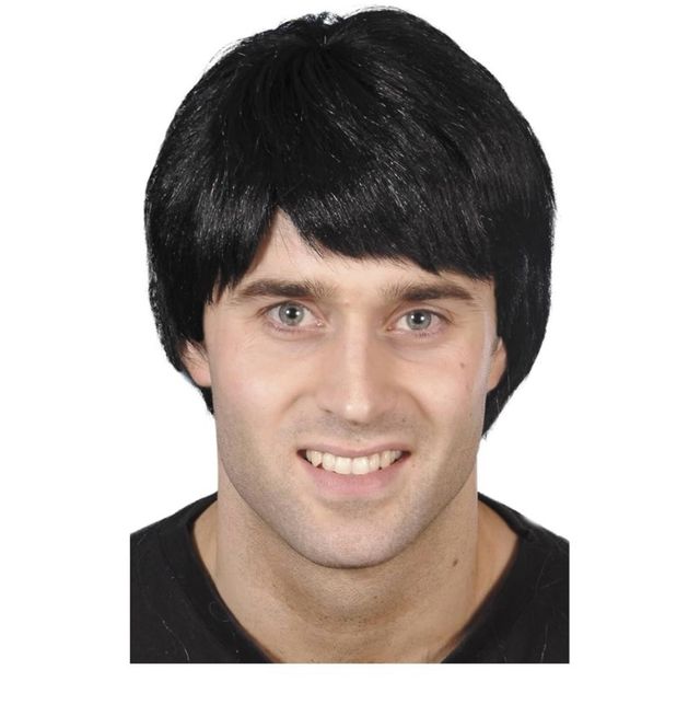 Pelucas hombre  Smiffys: Blancas y Negra