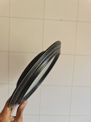 Relógio de Parede Preto Retro Vintage Clock