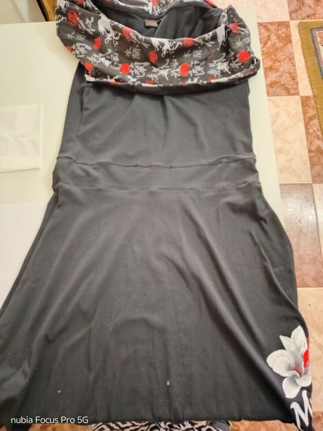 Abito Mulan - Bianco e nero