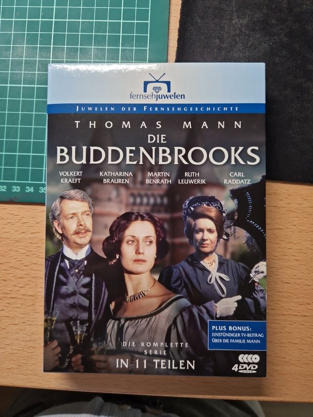 4 DVDs
DIE BUDDENBROOKS
SERIE COMPLETA EN ALEMAN