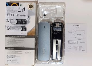 PASXO M.2 SSD Enclosure USB3.2
