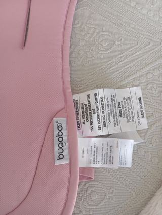 Colchoneta para silla Bugaboo rosa