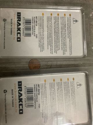 7 Coppie Pastiglie Freno Bici BRAKO