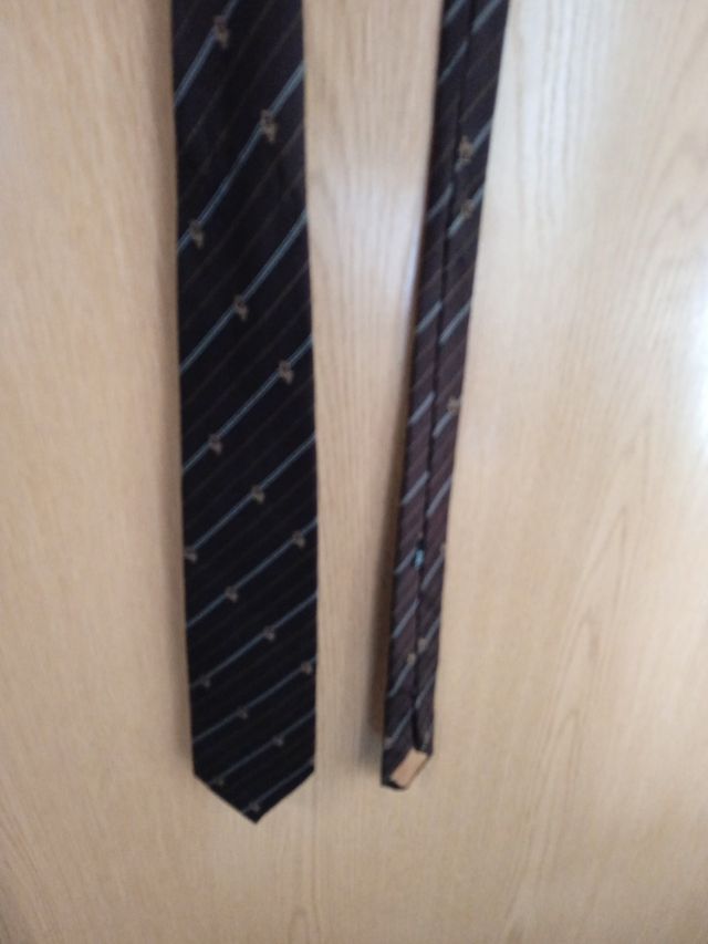 Corbata Dior marrón - Elegante