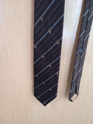 Corbata Dior marrón - Elegante