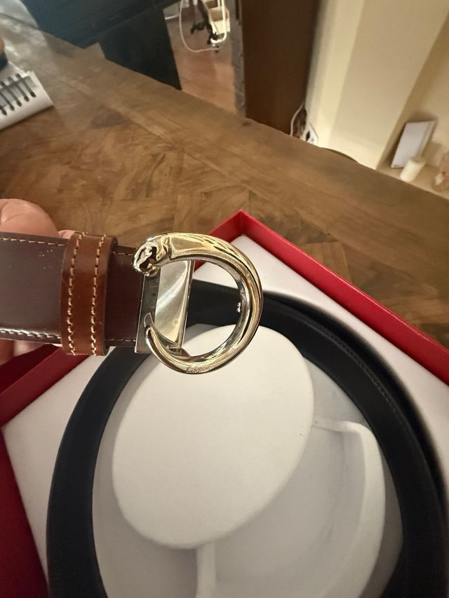 Cinturon Cartier hombre