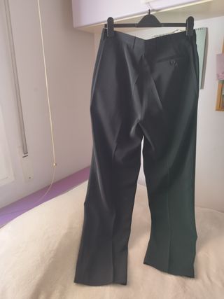 Traje ceremonia negro beige