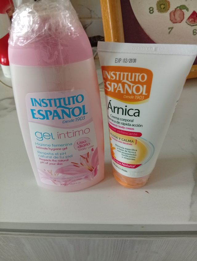 Gel intimo crema corporal