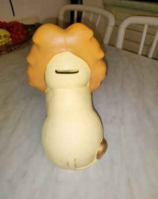 Salvadanaio Leone Ceramica