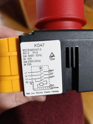 Interruptor electromagnético Schneider