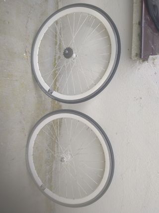 Ruedas bici fixie 