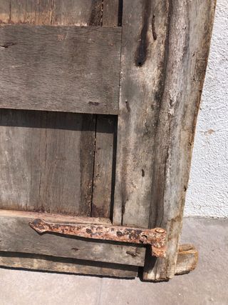 Gran Ventana antigua de madera