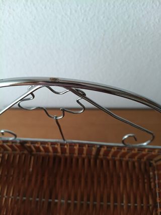 Estante vintage de 2 niveles