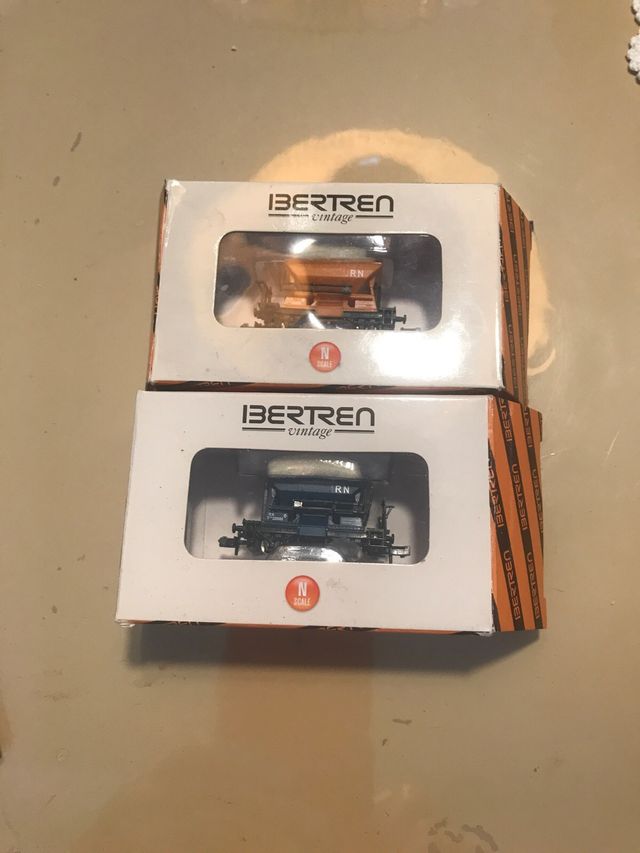 VAGONETAS DE MINAS DE 2 EJES