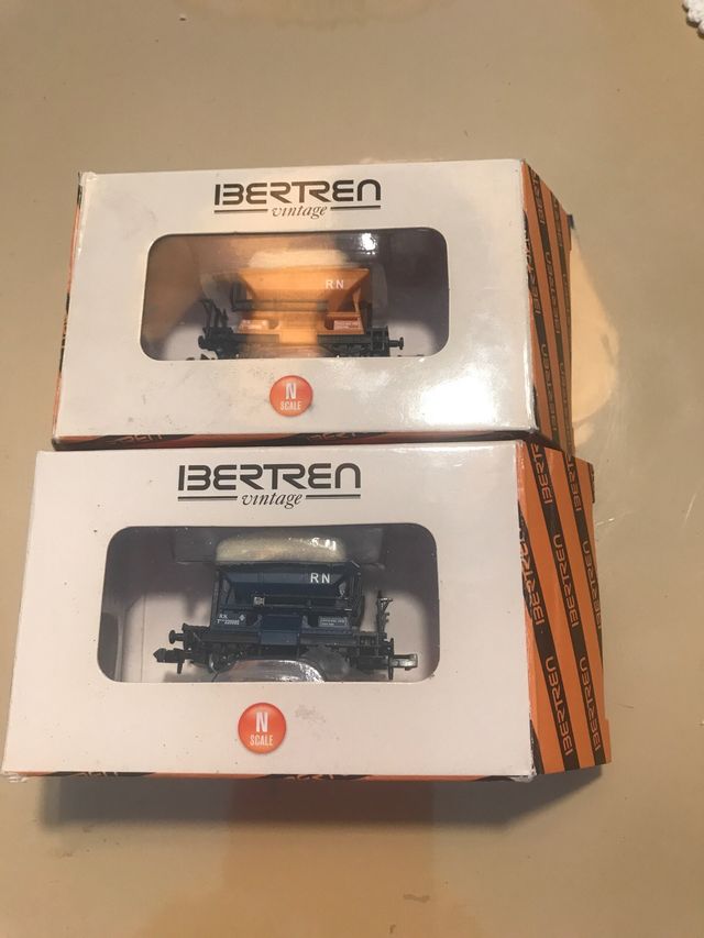 VAGONETAS DE MINAS DE 2 EJES