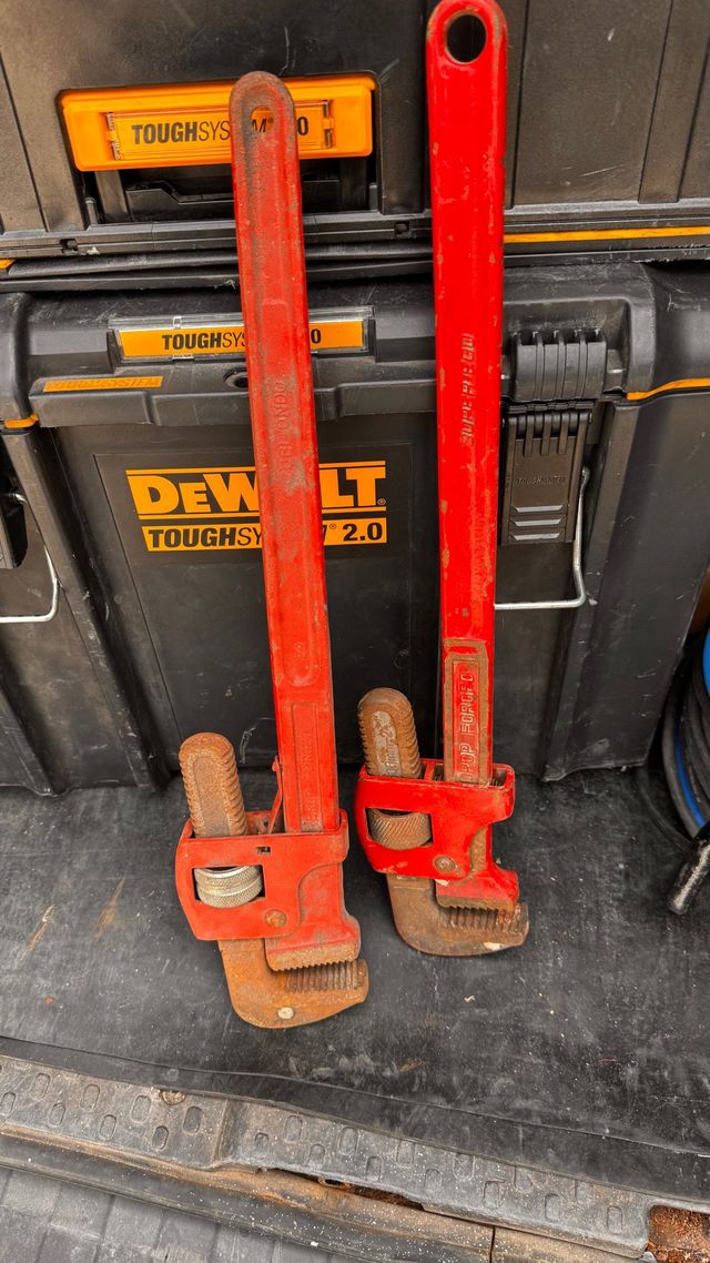 Llaves Stilson usadas