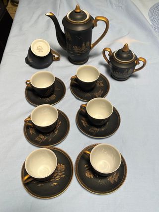 Juego de café japonés